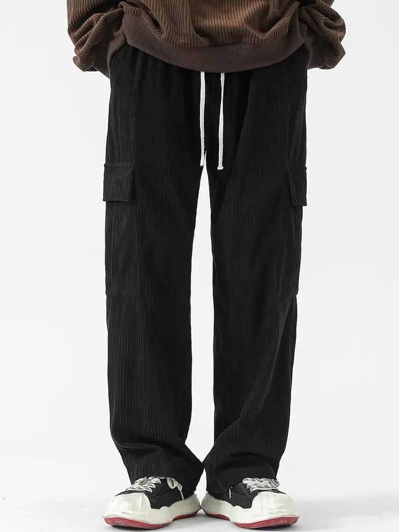Men's Corduroy Cargo Pant (Pack of 2)
