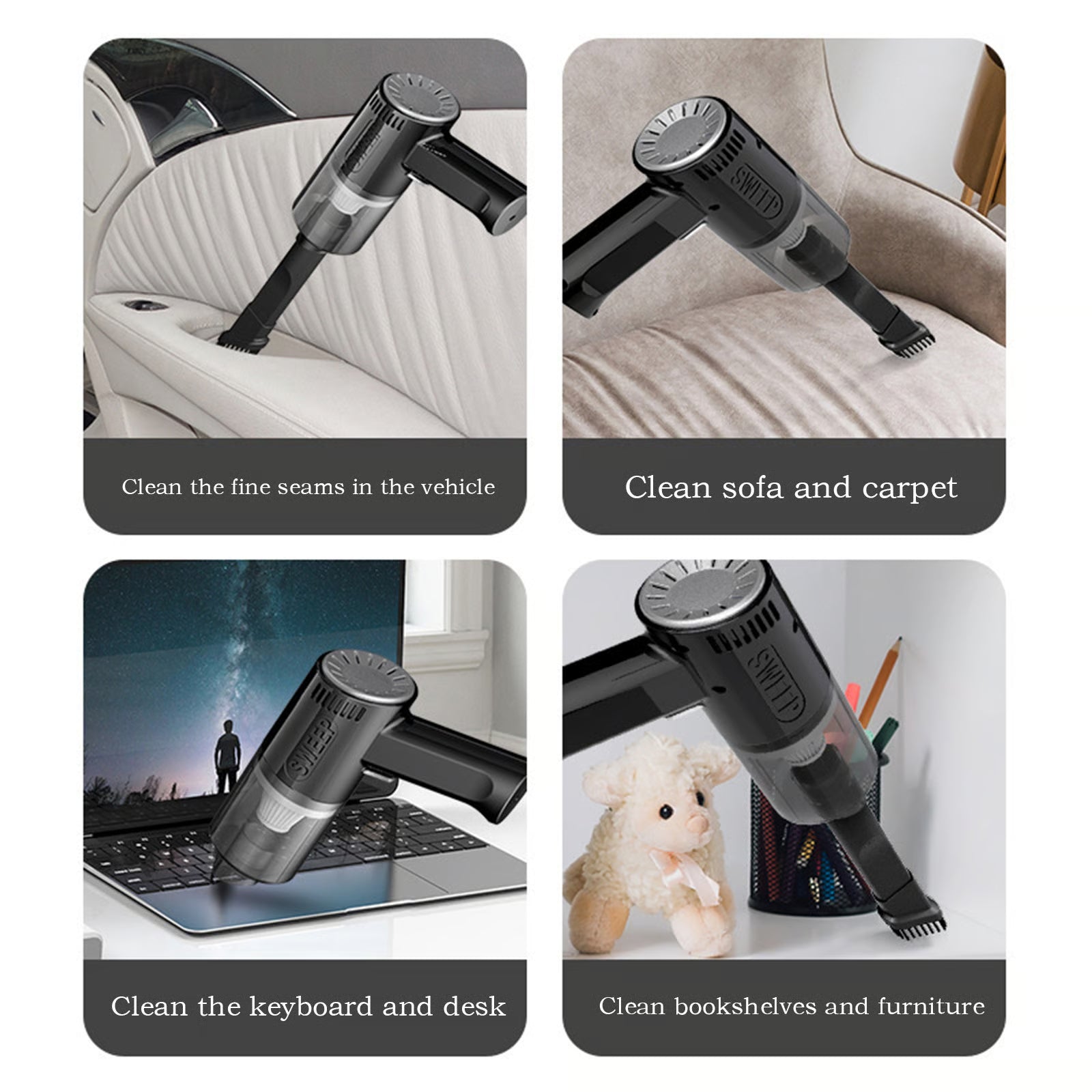 Air Duster Wireless 2 in 1 Vacuum Cleaner
