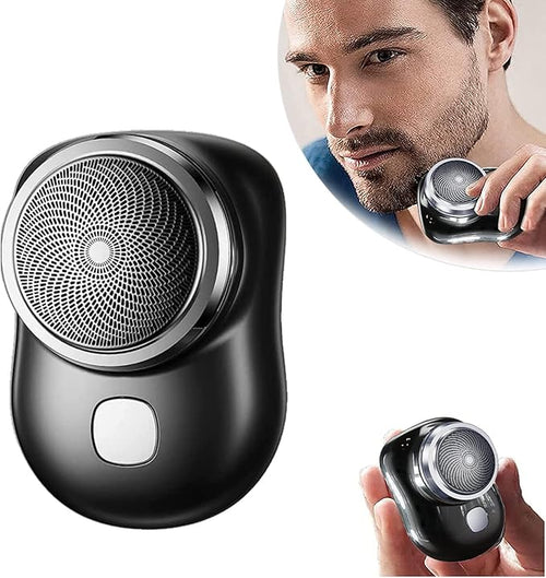 🧔⚡ Mini Portable Electric Shaver – Power in Your Pocket!