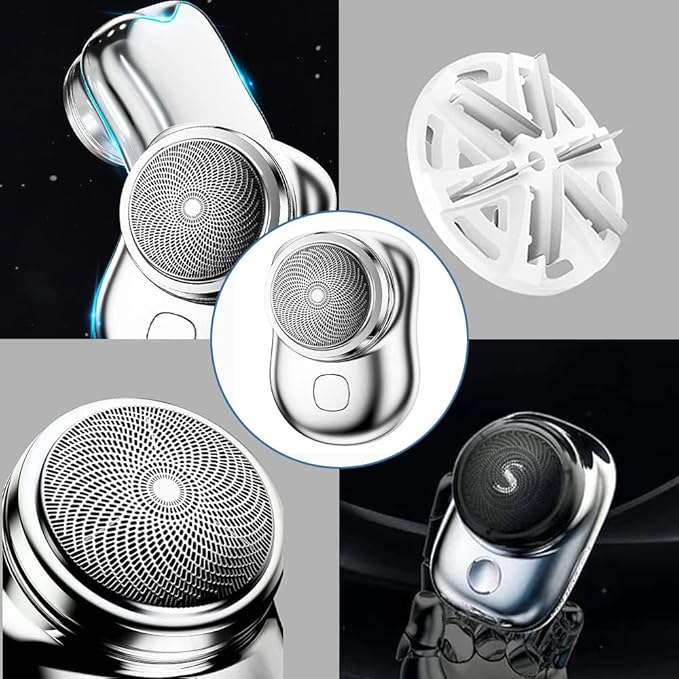 🧔⚡ Mini Portable Electric Shaver – Power in Your Pocket!