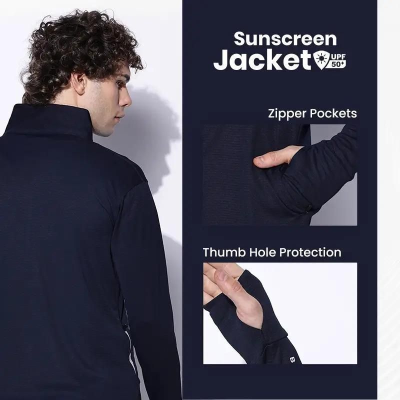 Lightweight Jackets for Men (Sunscreen with UV Protection )