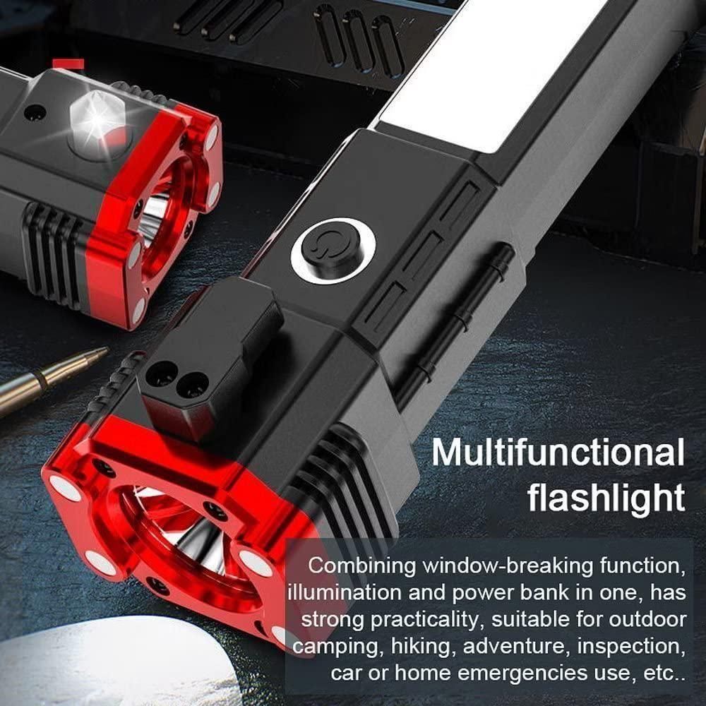 Portable Rechargeable Torch LED Flashlight 🔦💥
