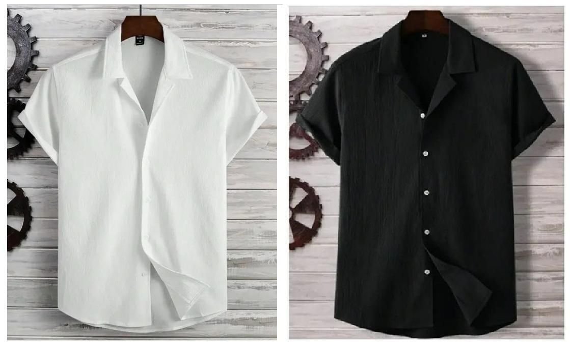Men's Ice Silk Quick-Drying Shirt Combo of 2 👕🧊