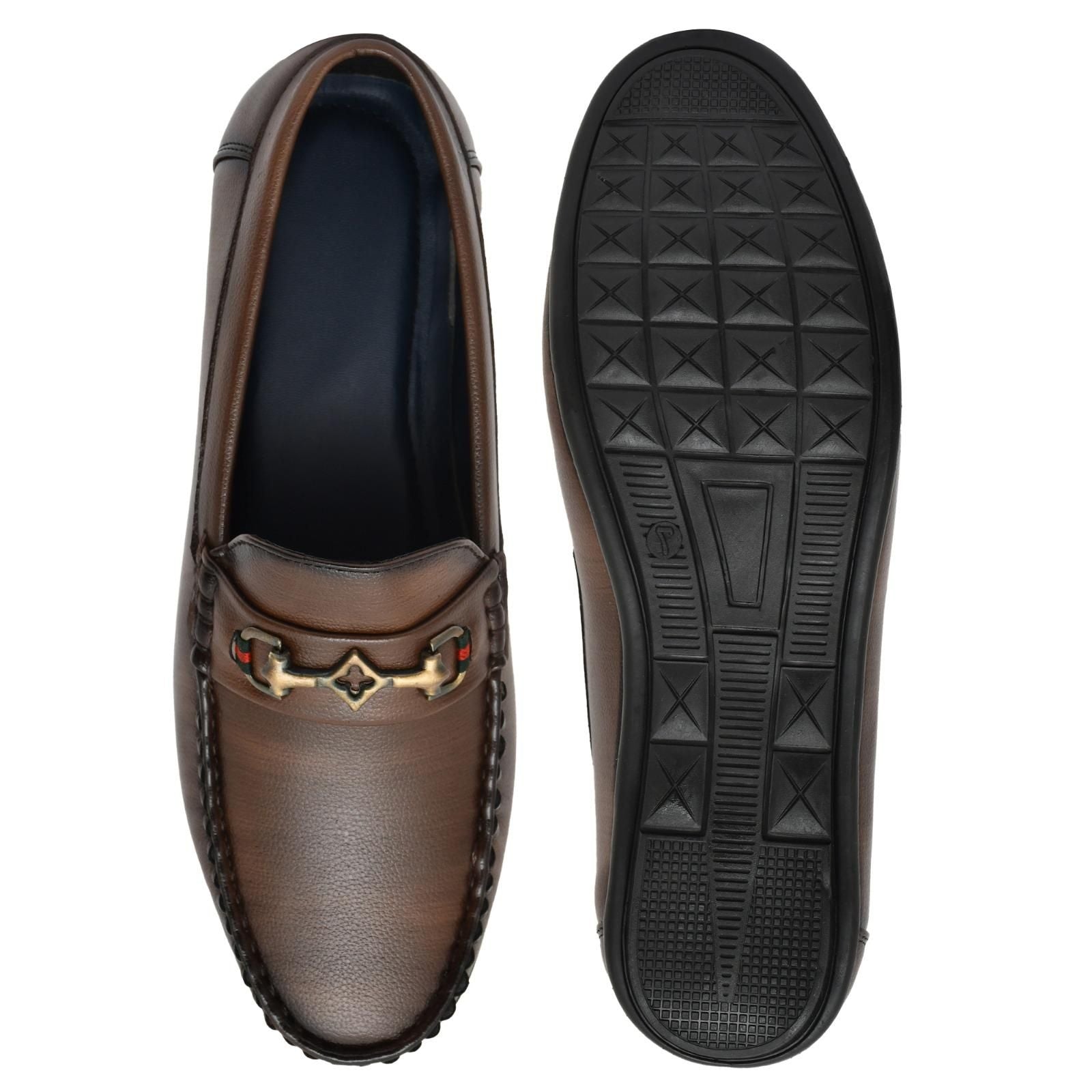 💼 Men’s Formal Vegan Loafers 👞 | Brown | Style That Cares!