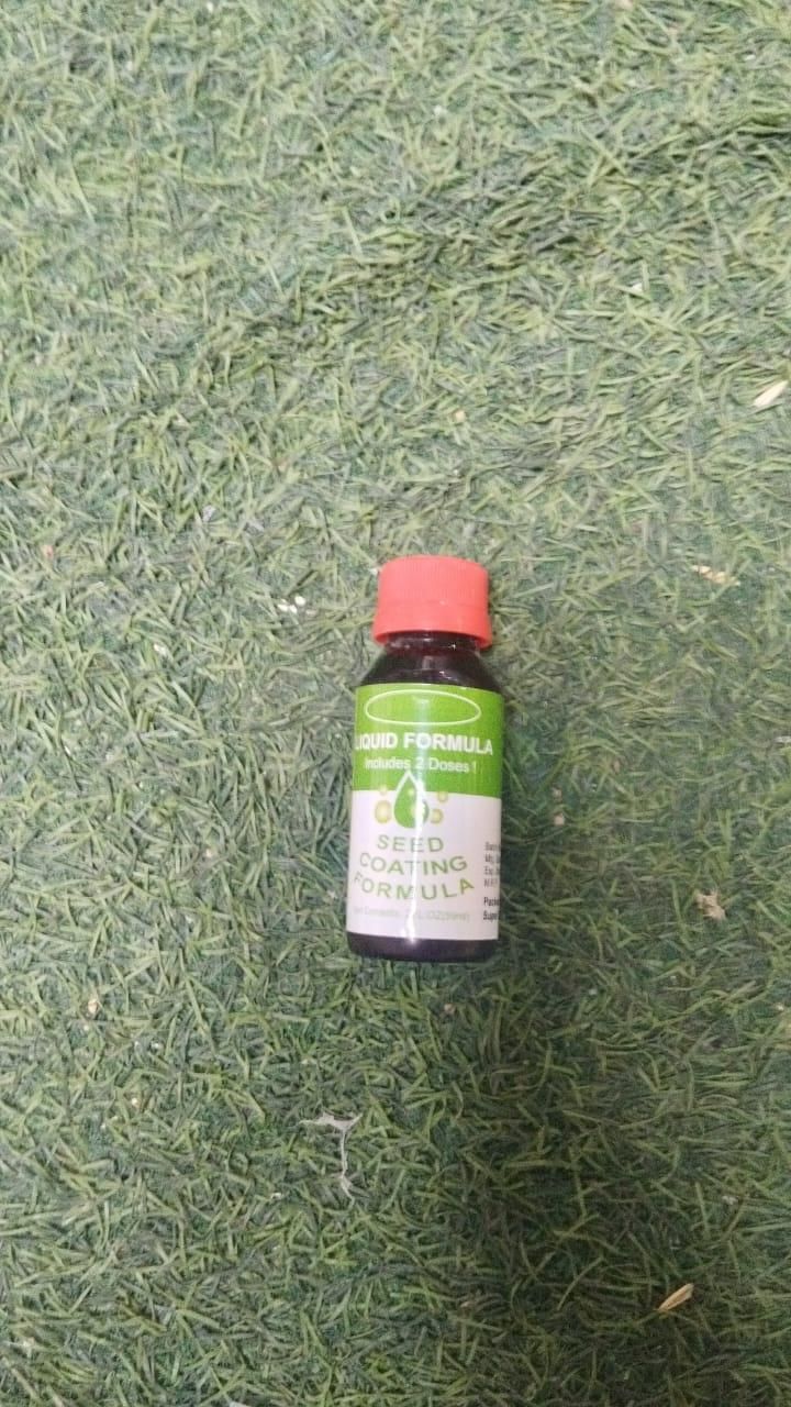 Seed Coating Formula, Green Grass Lawn Spray Pack of 2 (60ml)