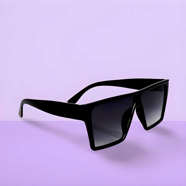 Unisex Free Size Retro Square Sunglasses 🕶️✨