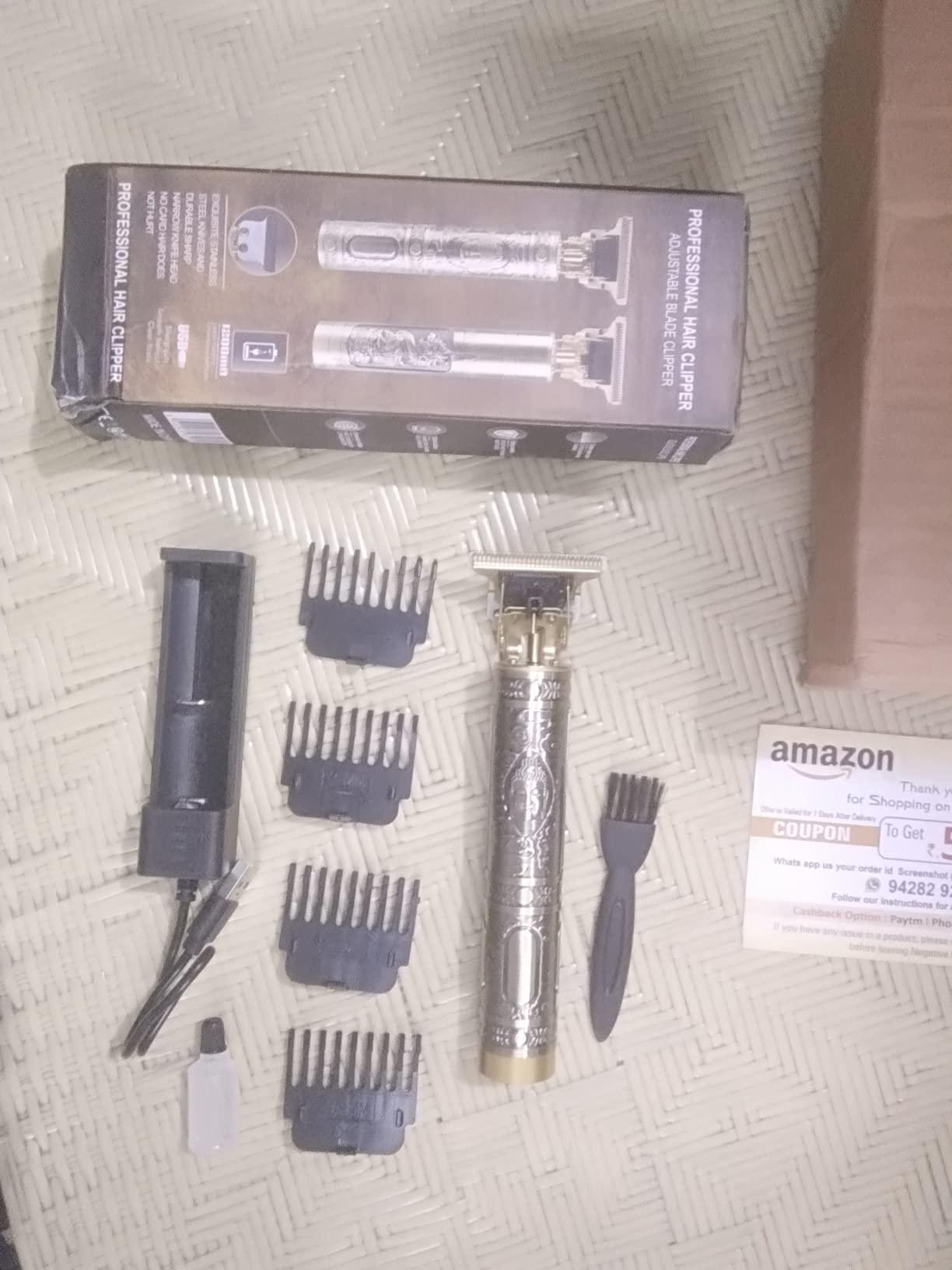 Hair Trimmer For Men Buddha Style Trimmer - Professional Hair Clipper(Golden)