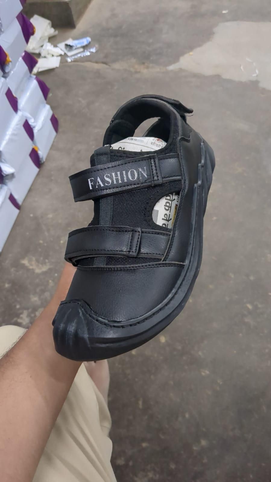 Men’s Casual Dailywear Black Sandals
