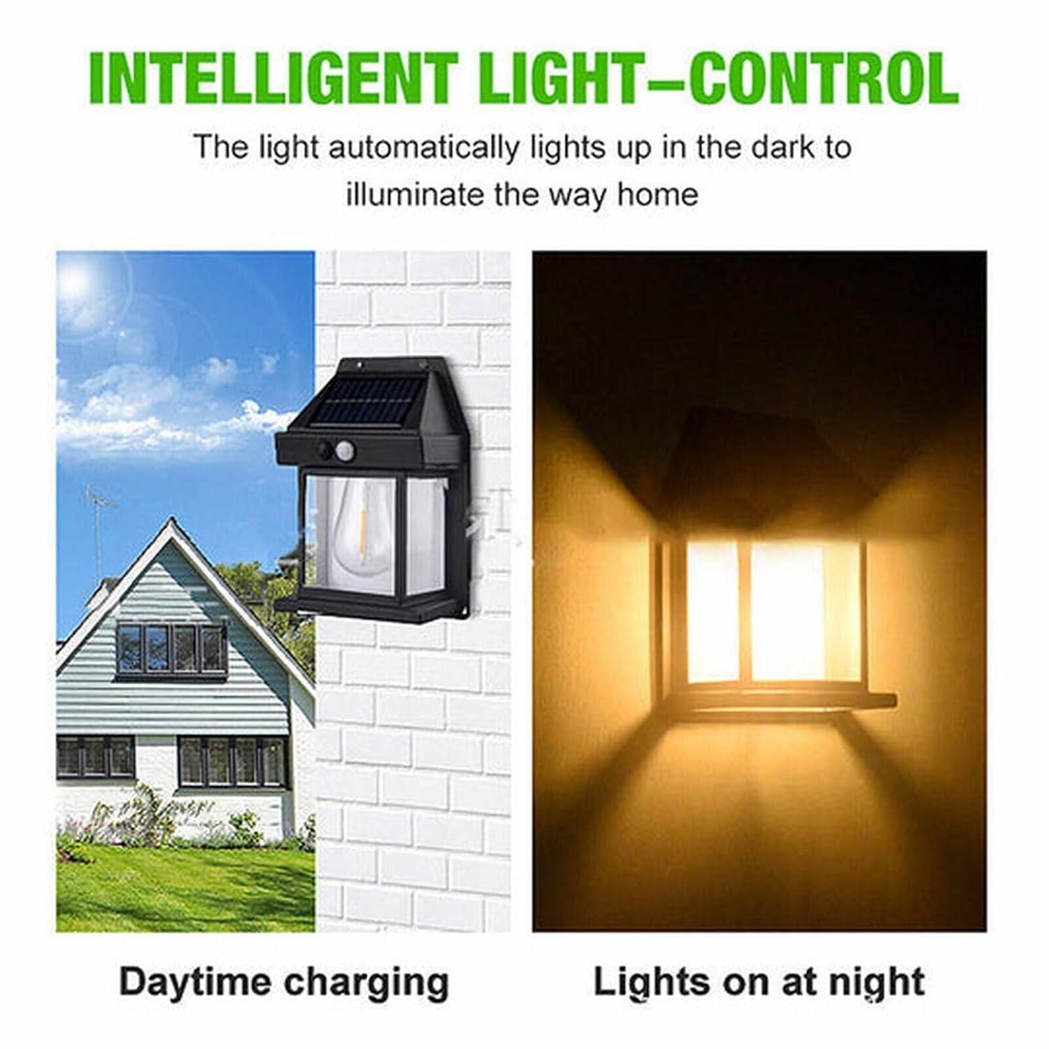 Solar Light Outdoor Wall Light 🌞💡