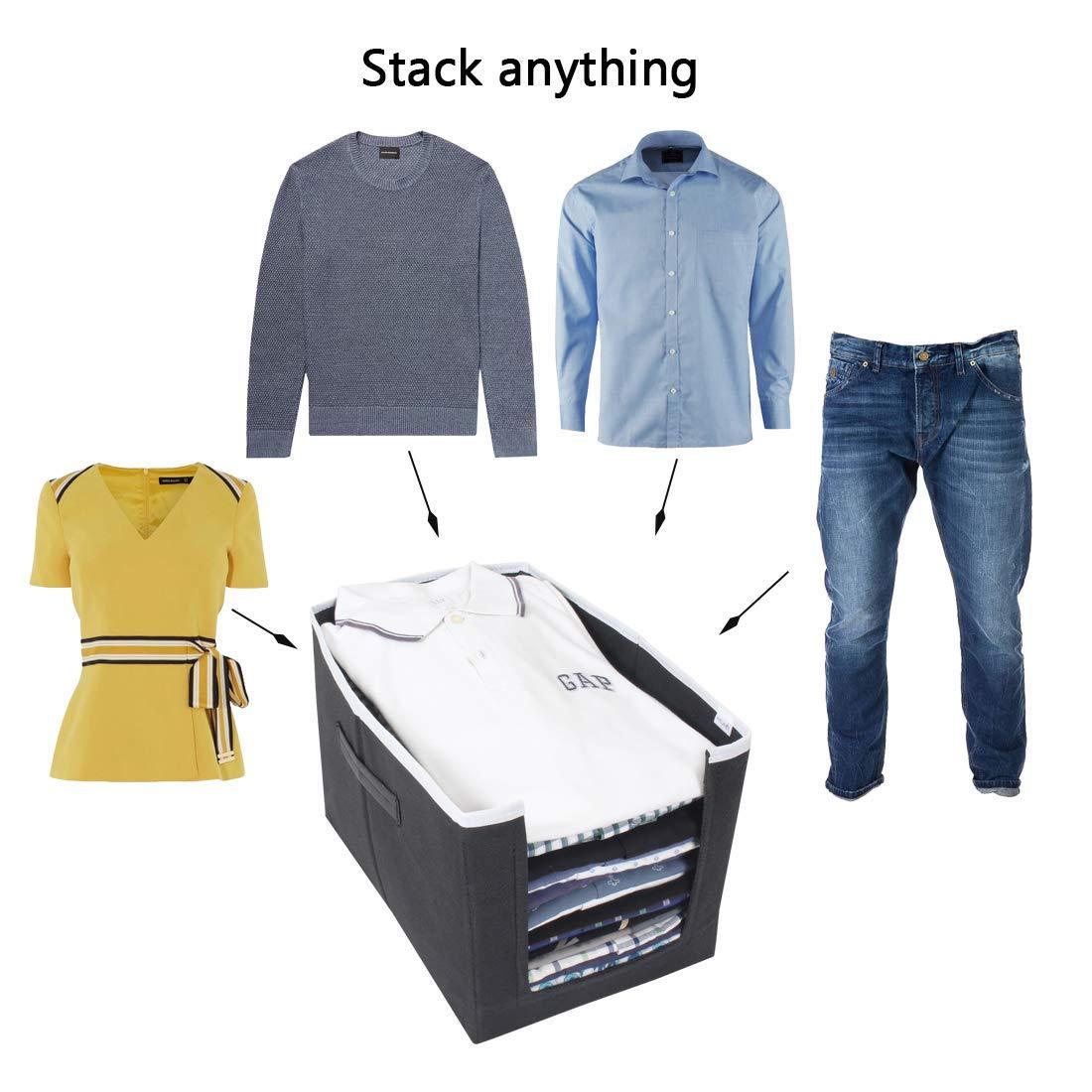 Shirt Stacker Closet Organizer (Pack of 3) :  👕📦✨