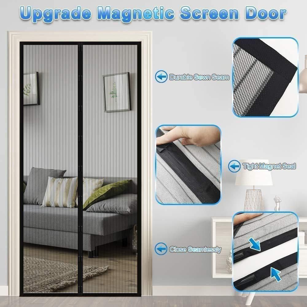 Foldable Mosquito Door Net (Assorted Color)