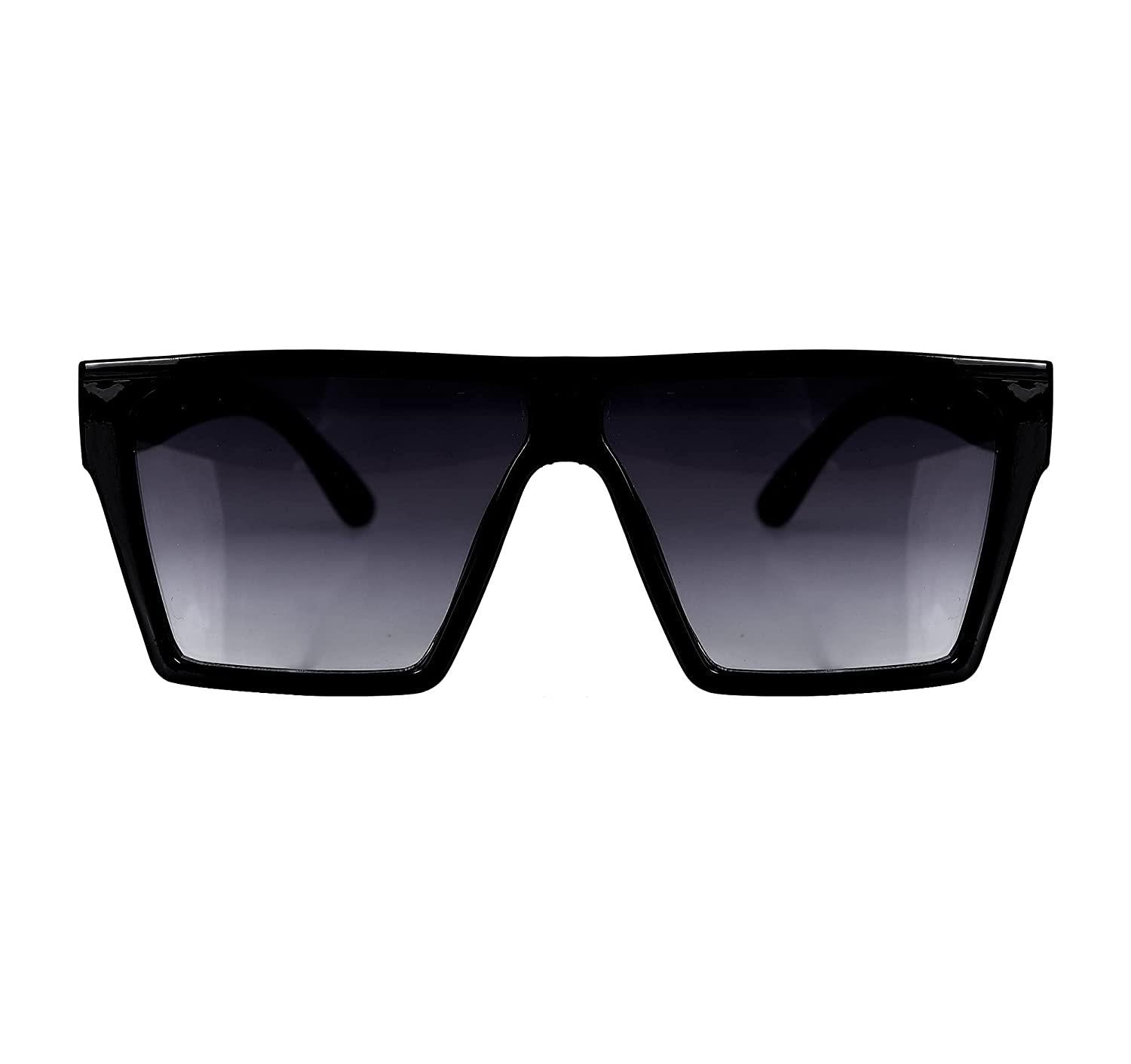Unisex Free Size Retro Square Sunglasses 🕶️✨