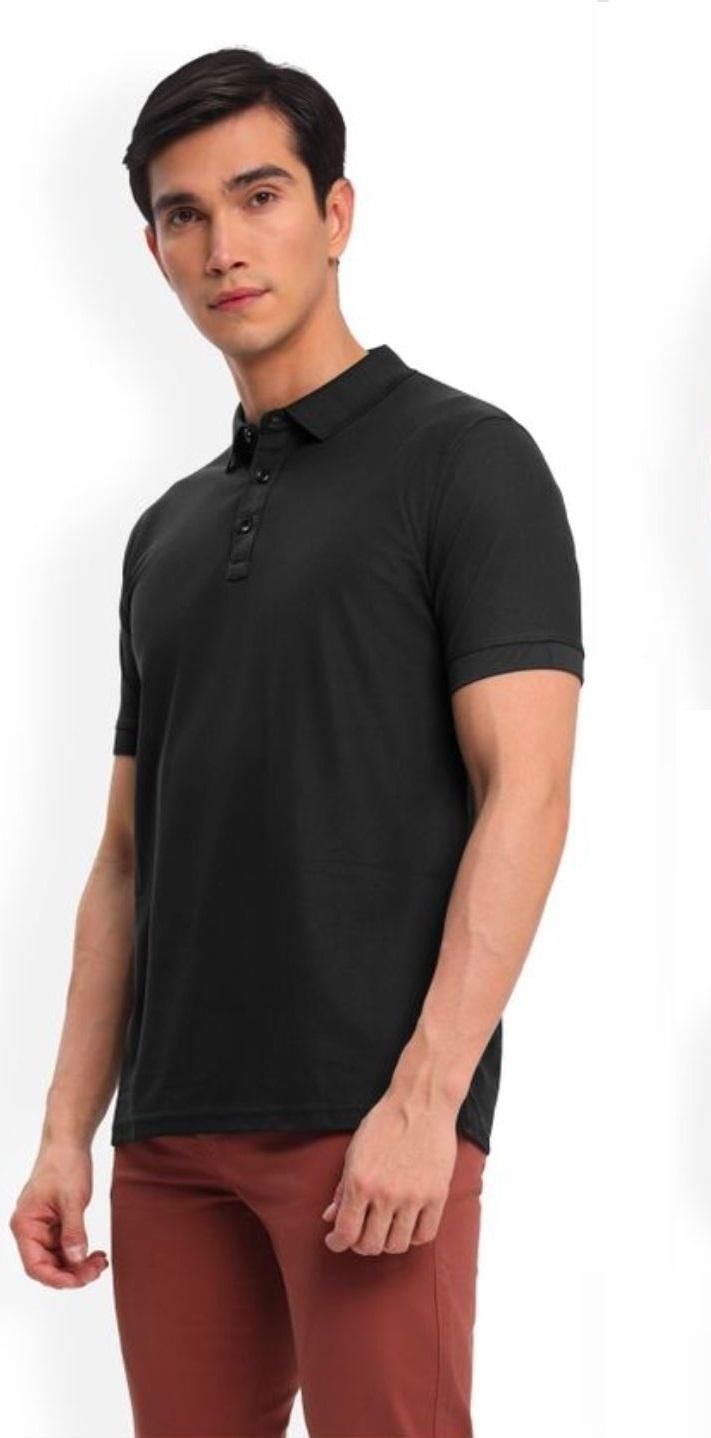 Poly Cotton Solid Half Sleeves Mens Polo T-shirt (Pack of 3) 👕✨