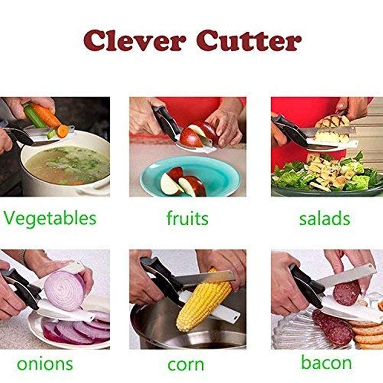 2 in 1 Kitchen Knife / Cleaver Cutters 🔪
