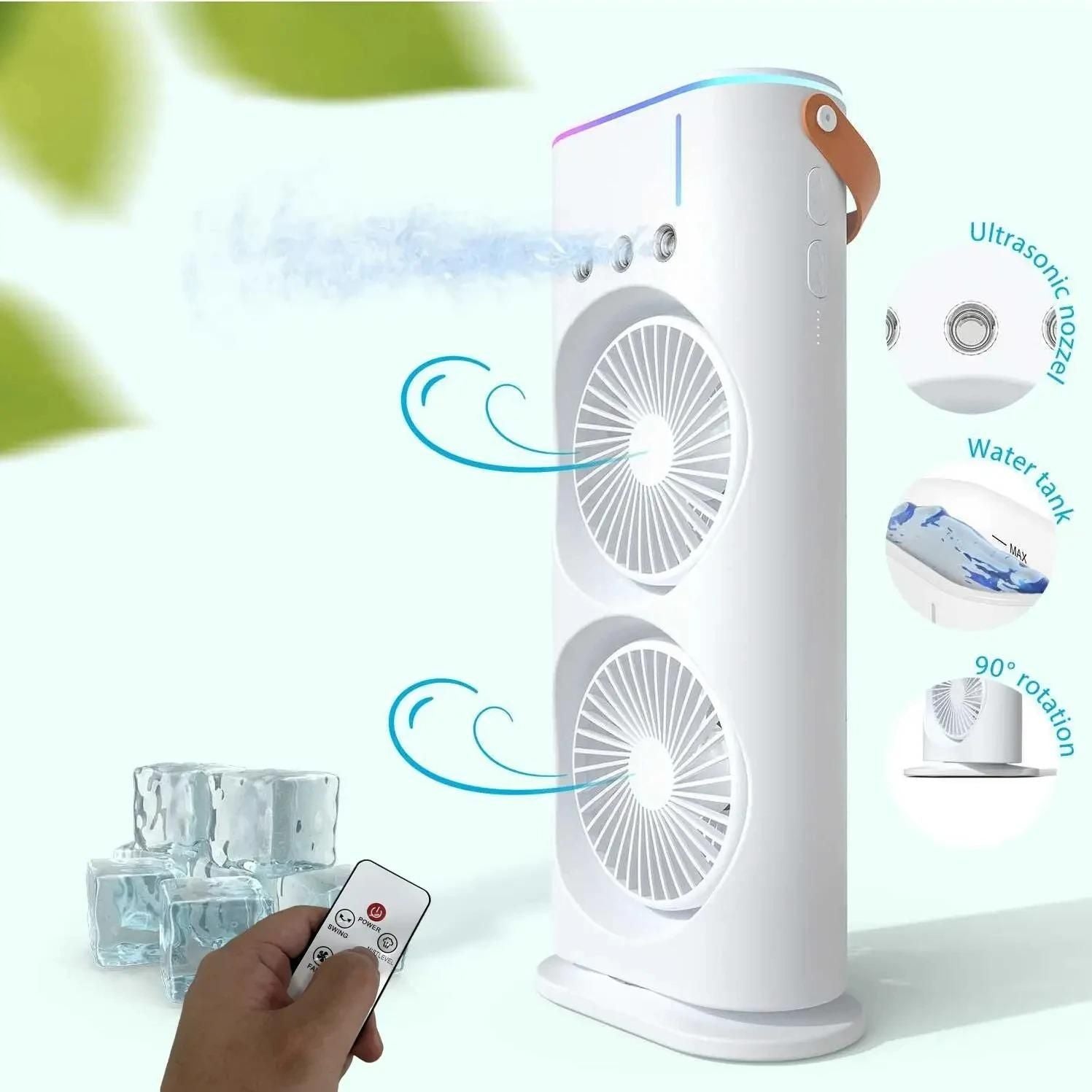Double-Ended Cooling Spray Fan ❄️
