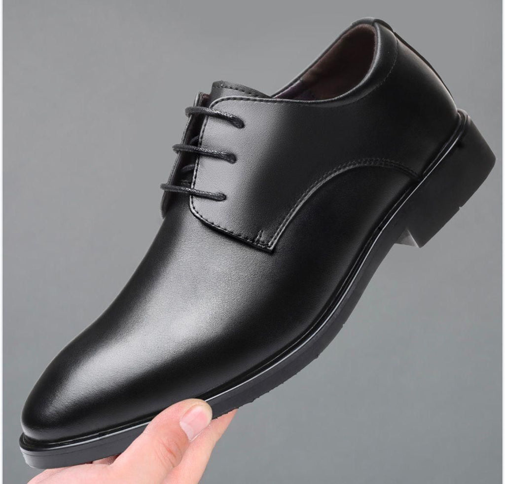 Men's Smart Formal Shoes – Black | Classic Elegance with Modern Comfort 👞