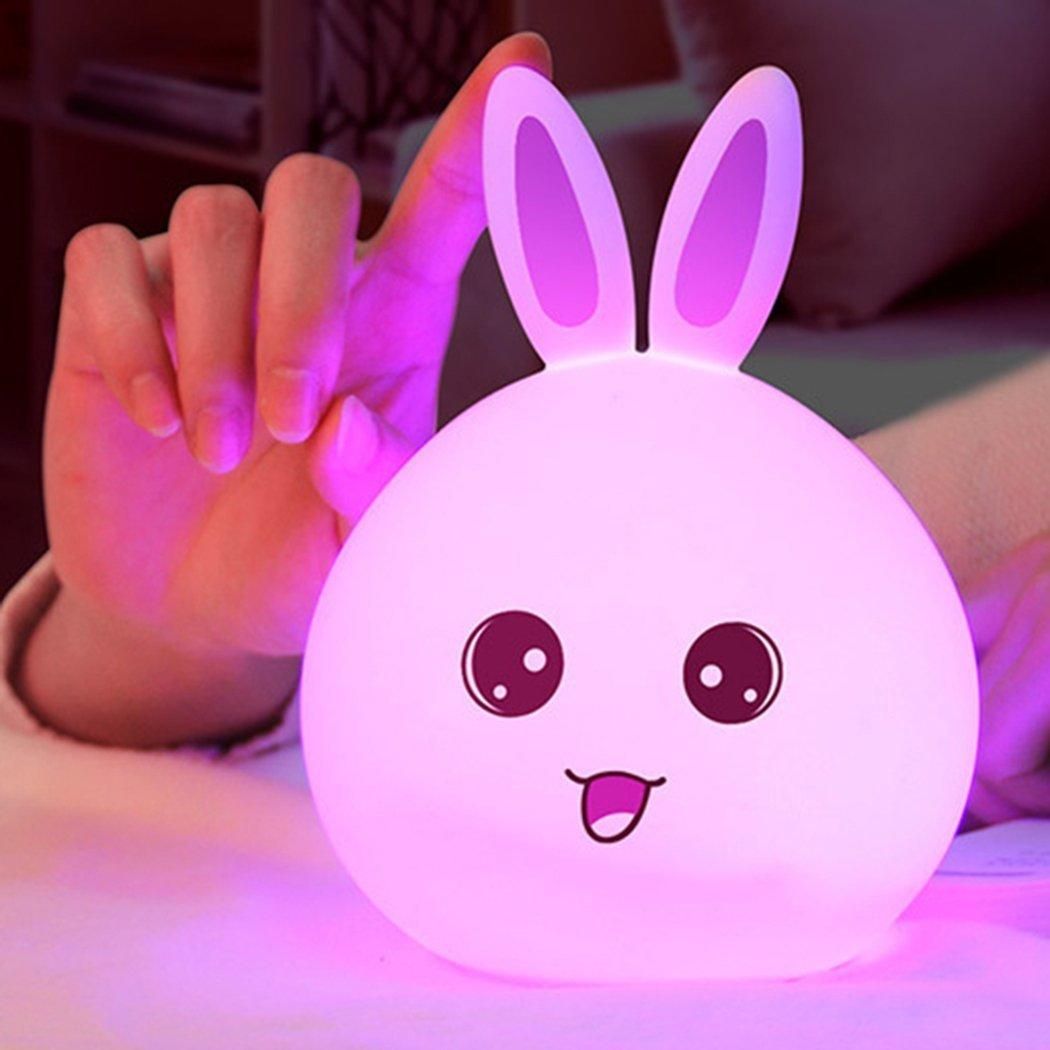 Rabbit Silicone Touch Sensor Light 🐰💡