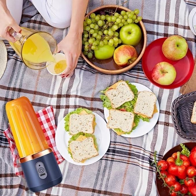 Small Portable Juicer – Rechargeable & USB Powered 🥤⚡