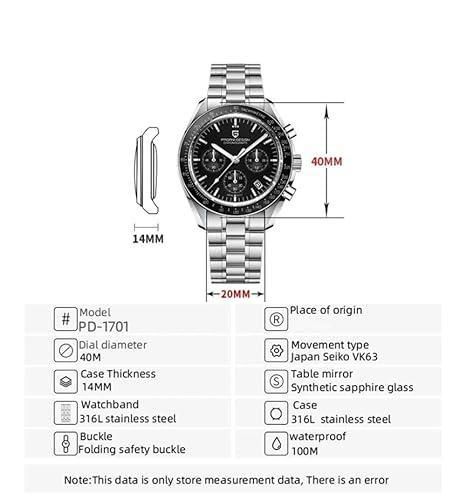 BD Men Silver Stainless Steel Strap Watch ⌚✨