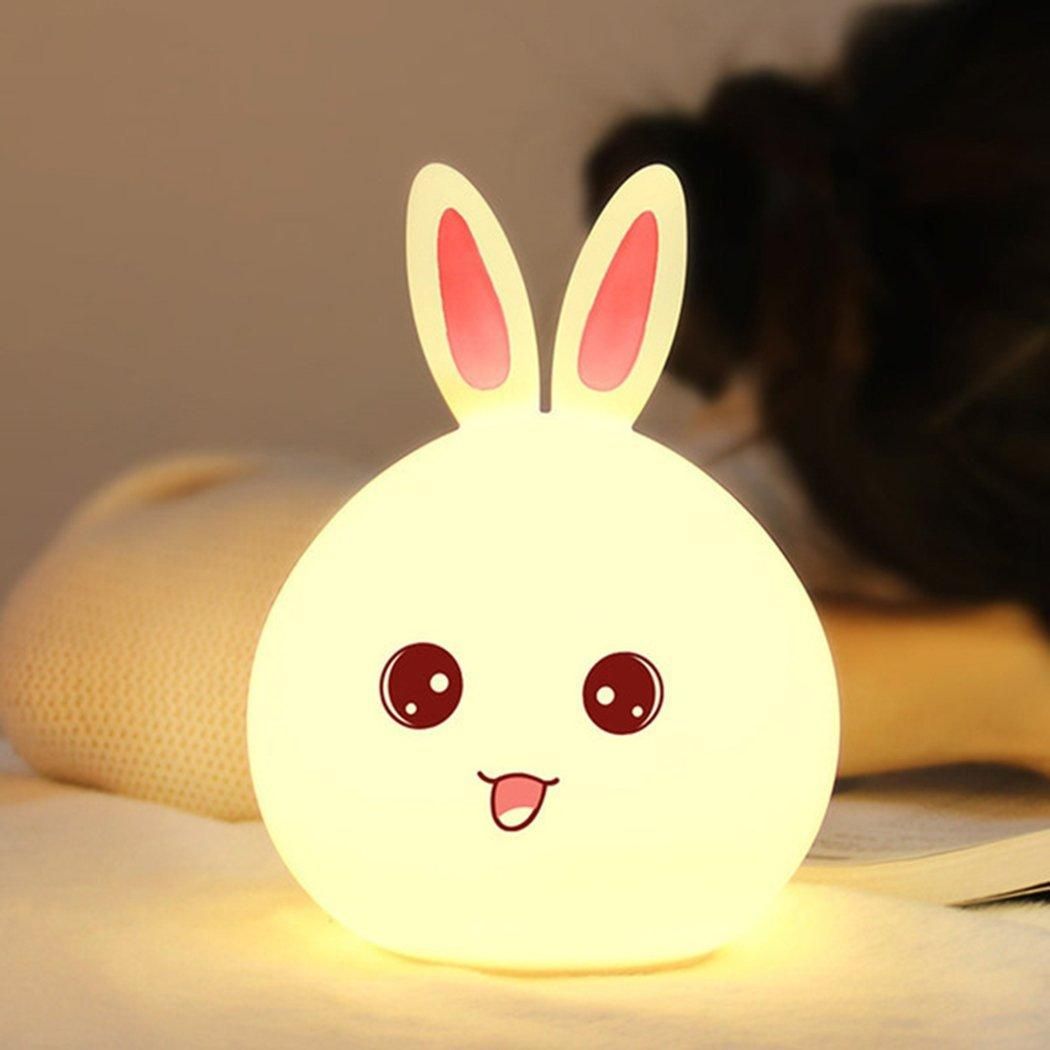 Rabbit Silicone Touch Sensor Light 🐰💡