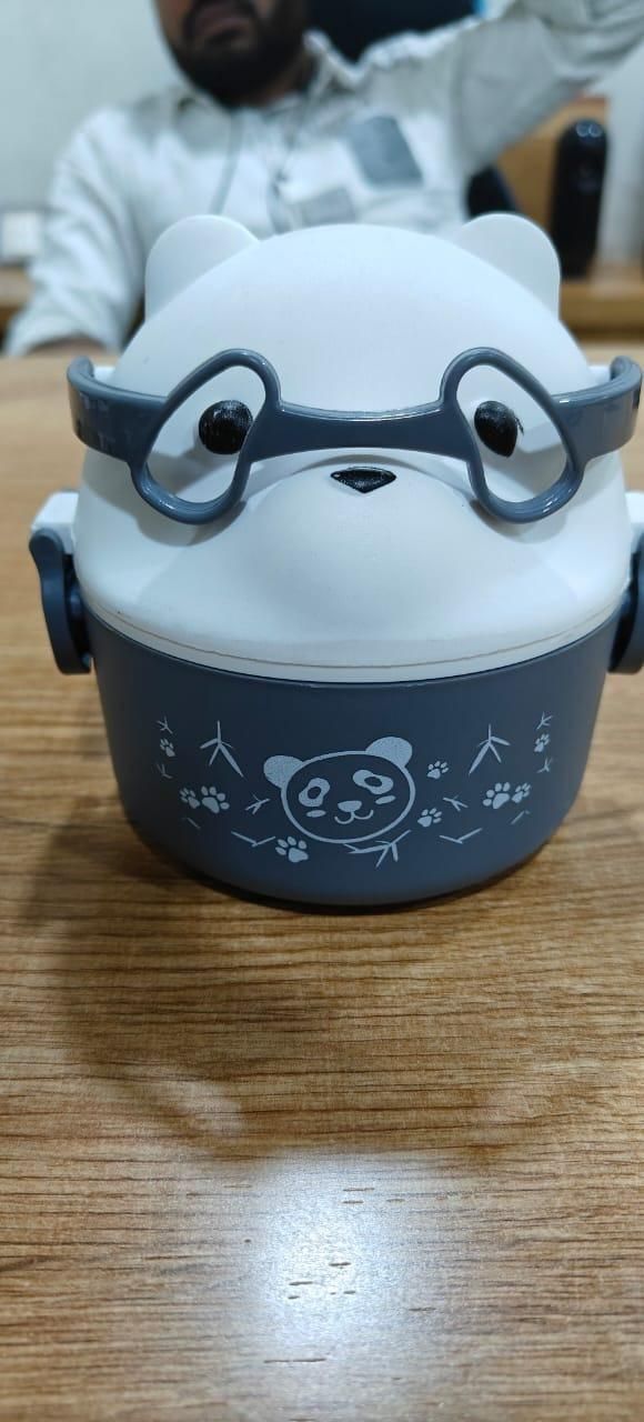 Cute Teddy Cartoon Tiffin Box 🧸
