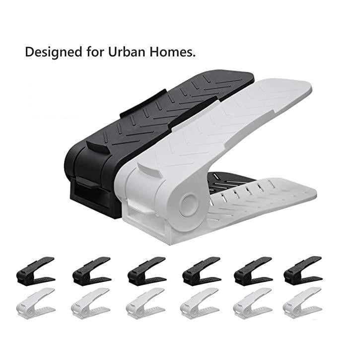 Shoe Rack Cabinets Storage Plastic Adjustable  ( 6 Pcs)