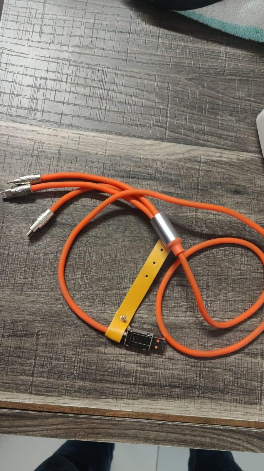 4 In 1 Super Charger – Universal Fast Charging Cable Adapter ⚡🔌