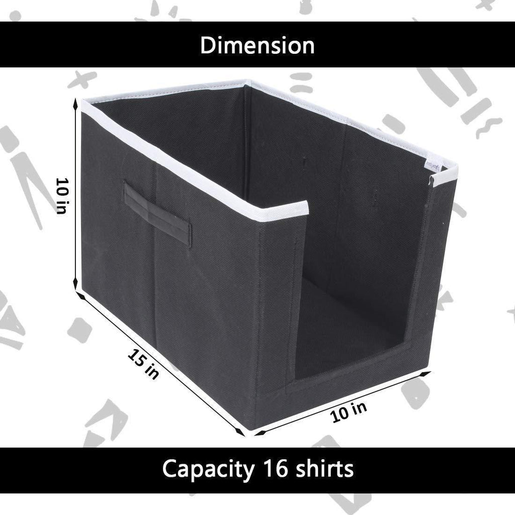 Cloth Organizer - Non Woven Foldable Cloth Organizer ( Pack of 3)