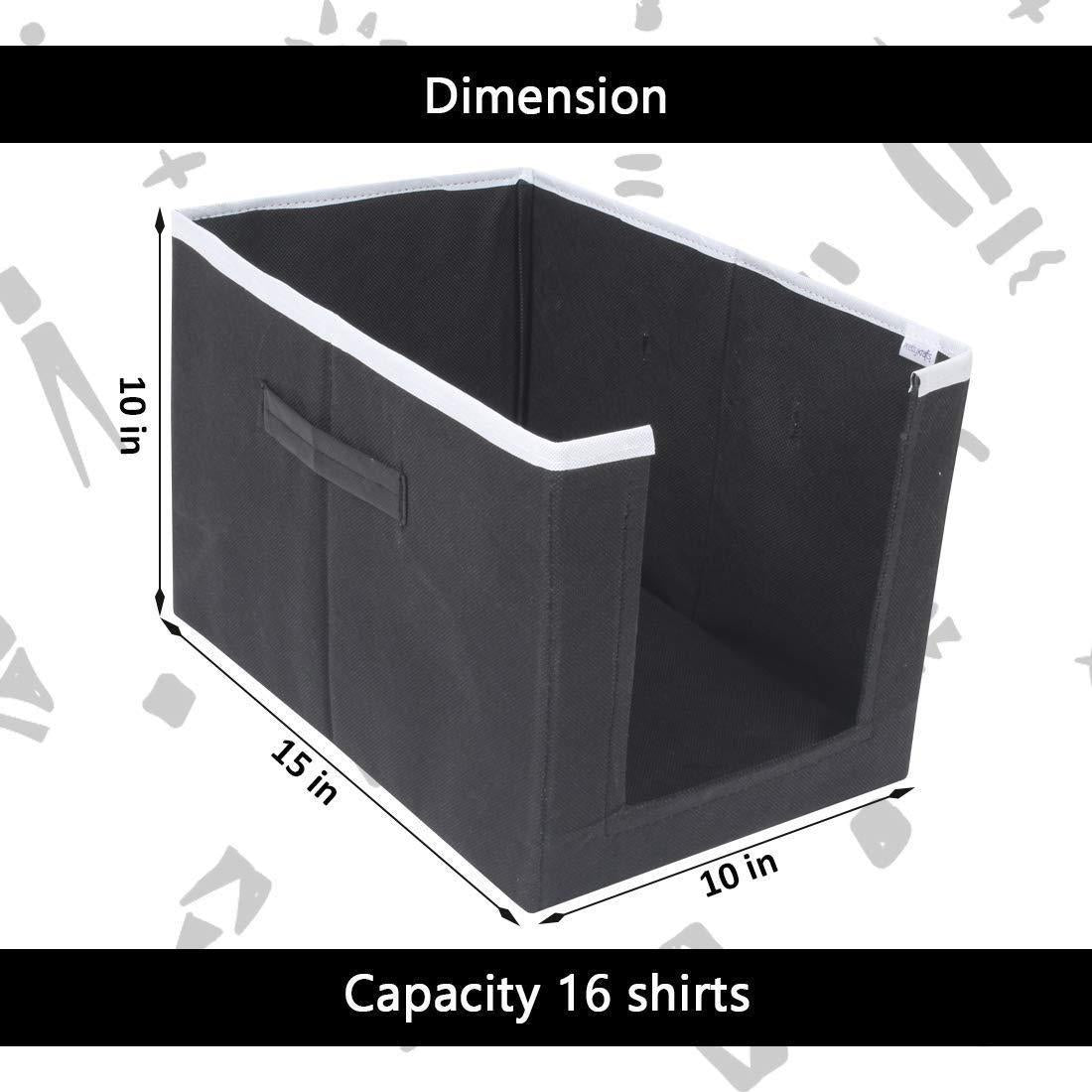 Cloth Organizer - Non Woven Foldable Cloth Organizer ( Pack of 3)