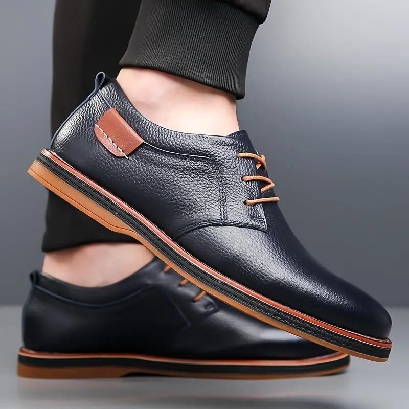 Men's Derby Party Lace Up Casual Shoes 👞✨