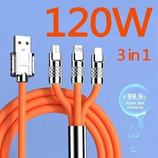 4 In 1 Super Charger – Universal Fast Charging Cable Adapter ⚡🔌