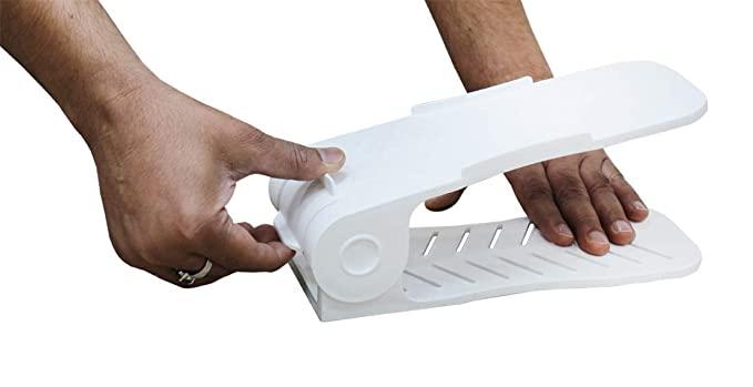 Shoe Rack Cabinets Storage Plastic Adjustable  ( 6 Pcs)