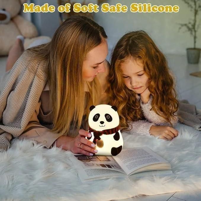 Cute Panda Light Lamp For Kids 🐼🌈