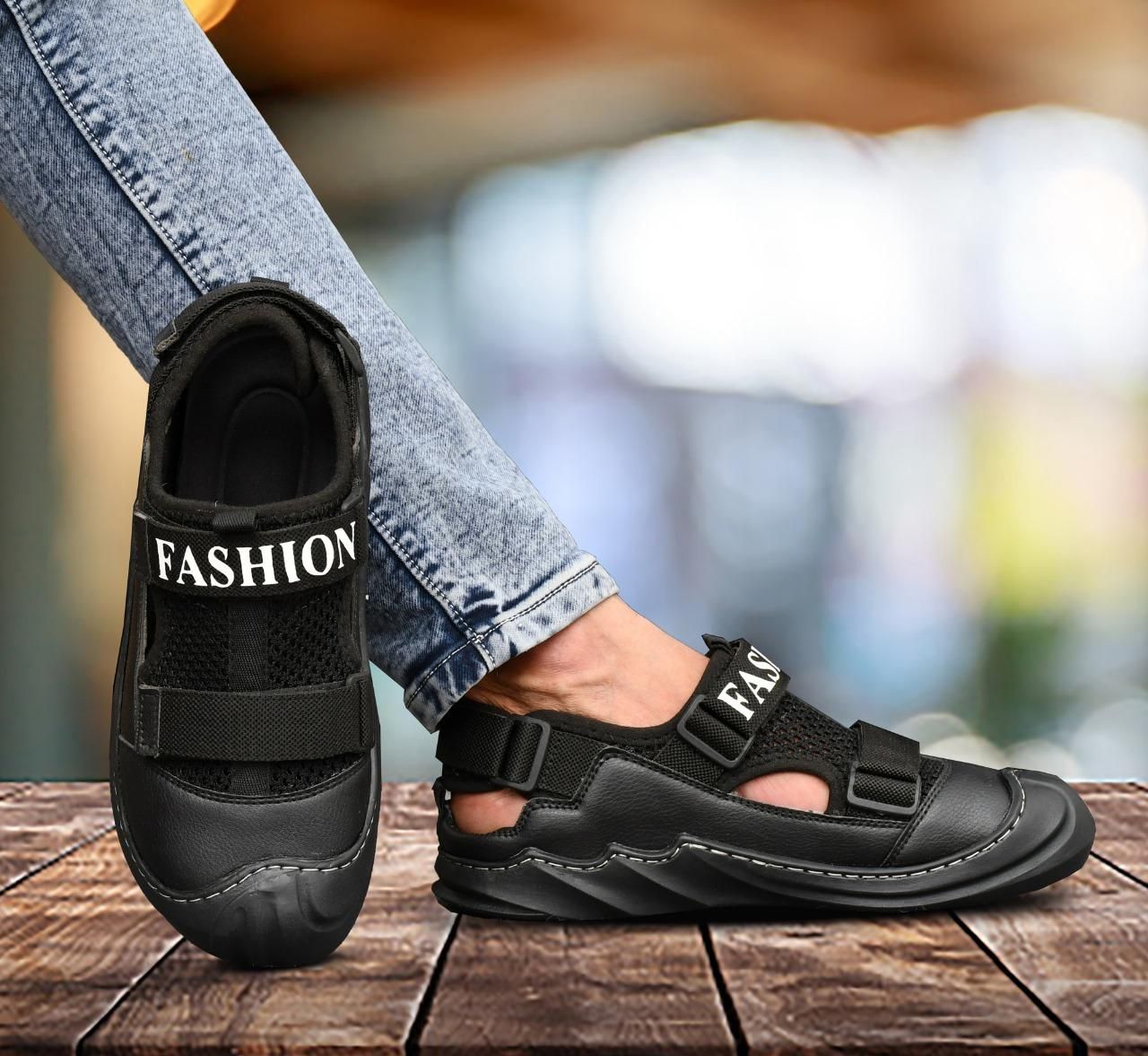 Men’s Casual Dailywear Black Sandals