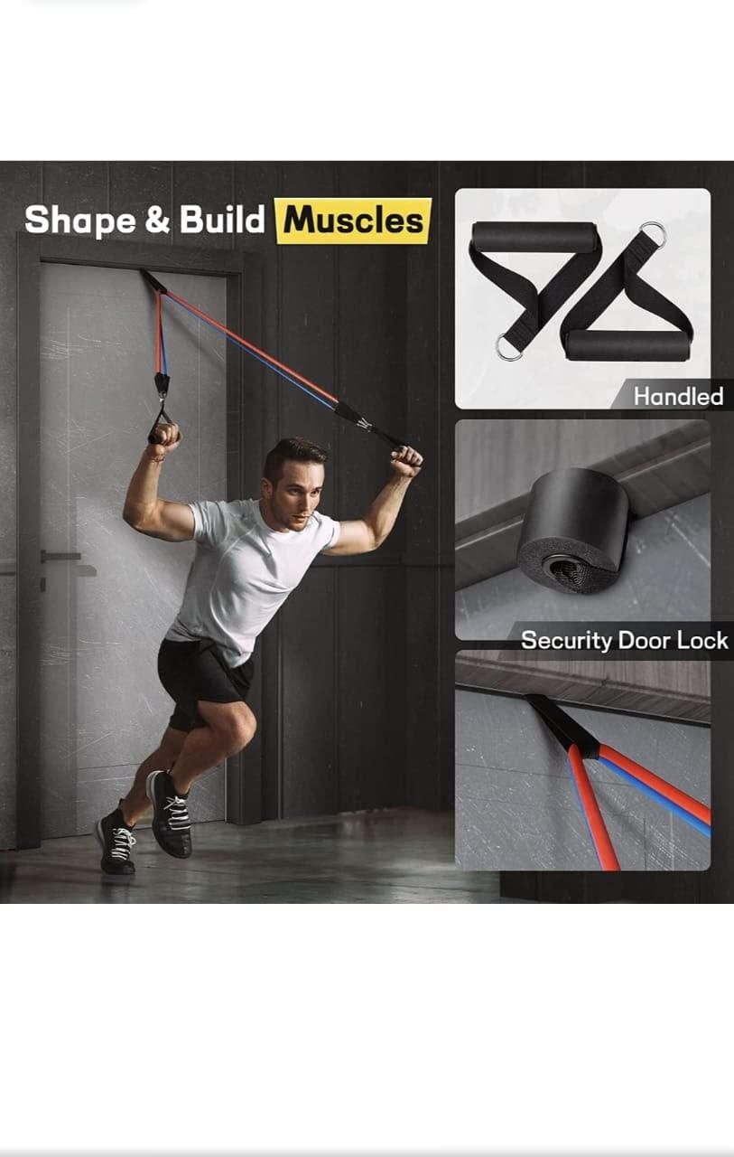🔥 Resistance Band Set for Heavy Workout 💪