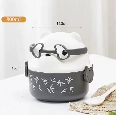 Cute Teddy Cartoon Tiffin Box 🧸