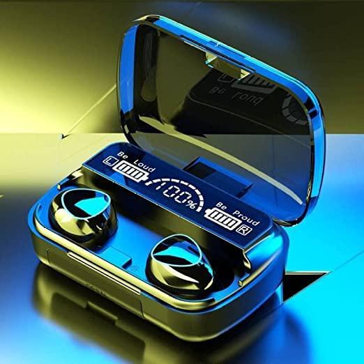 M10 Pro TWS Wireless Earbuds with Touch Control & 2000mAh Power Bank Case 🎧⚡