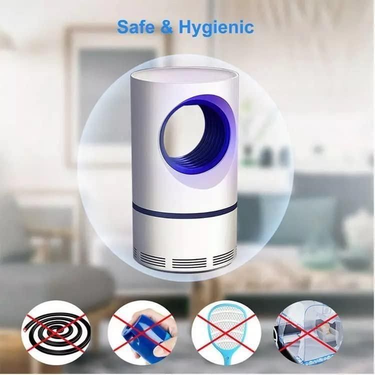 Electronic LED Mosquito Killer Trap Lamp with USB – Chemical-Free Insect Zapper ⚡🌙