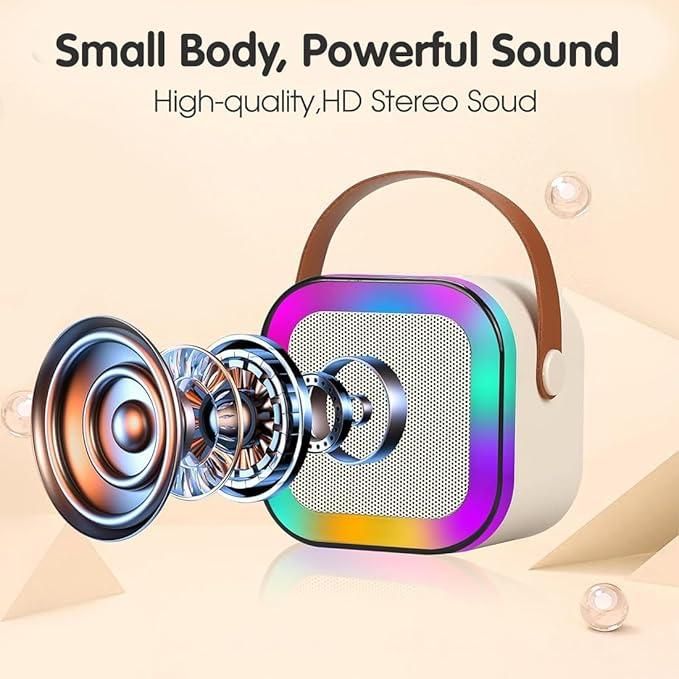 Bluetooth Karaoke Speaker with Microphone 🎤🔊