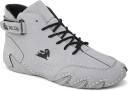 Men’s Stylish Grey Casual Shoes – Lace-Up Comfort with Airmix Sole 😎✨