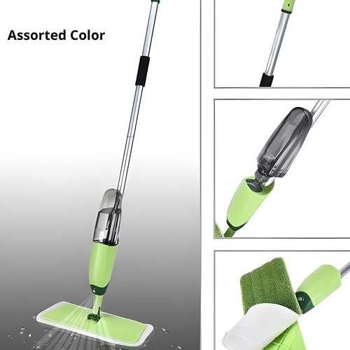 Spray Mop - 360 Degree Handle Wet & Dry Microfiber Floor