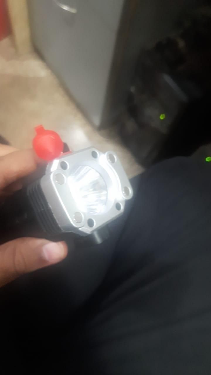Portable Rechargeable Torch LED Flashlight 🔦💥