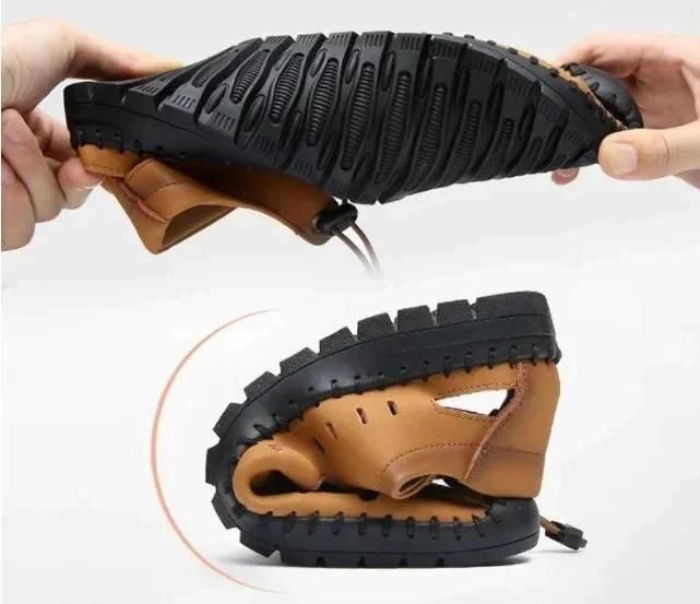 Men's Stylish Casual Shoes – Dual-Tone Elegance in Black & Tan 👞