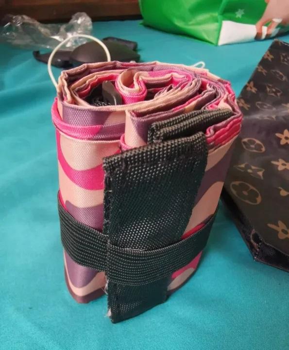 2 Pcs Foldable Shopping Bags 🧳 | Reusable, Compact & Eco-Friendly!