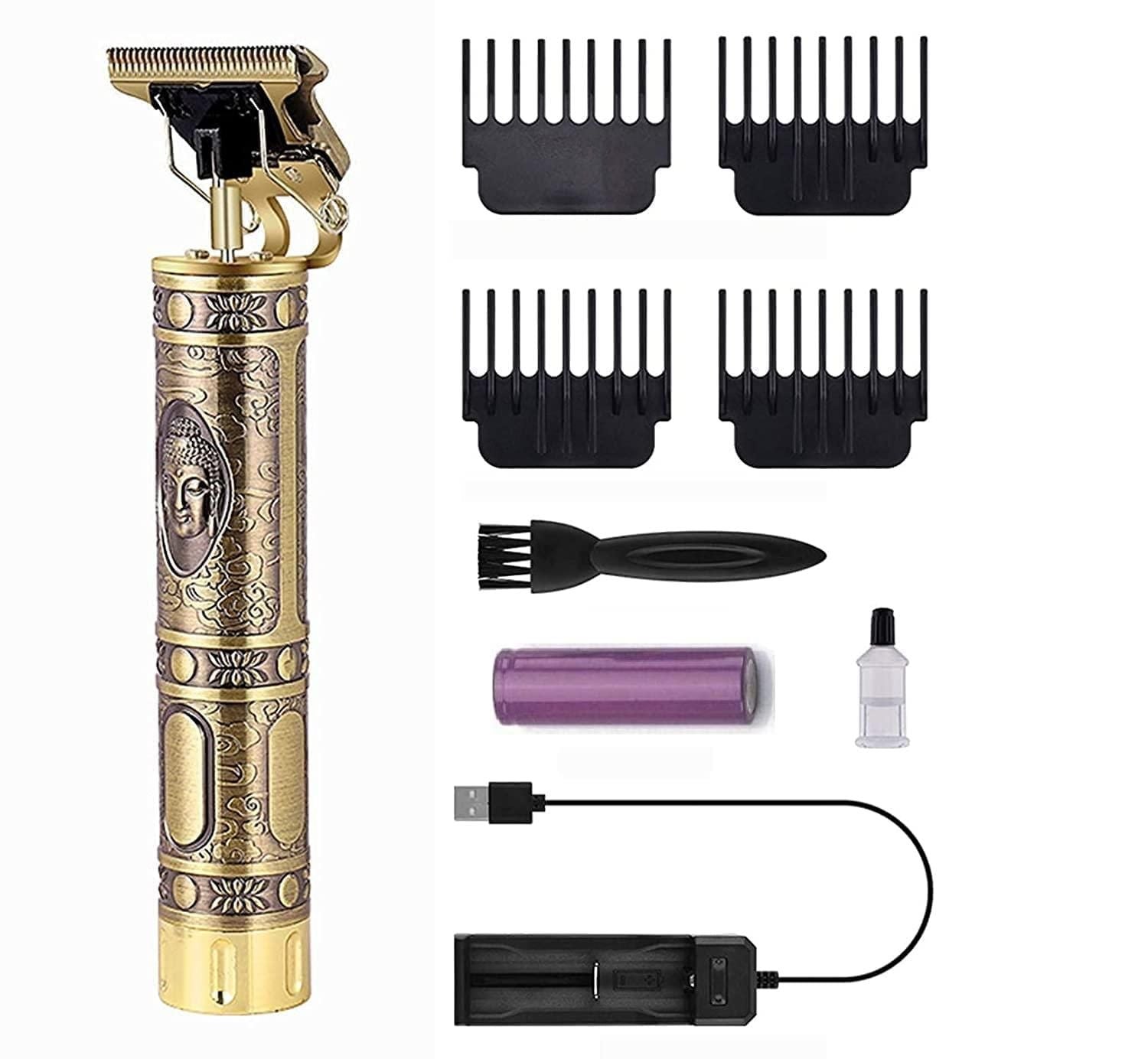 Hair Trimmer For Men Buddha Style Trimmer - Professional Hair Clipper(Golden)