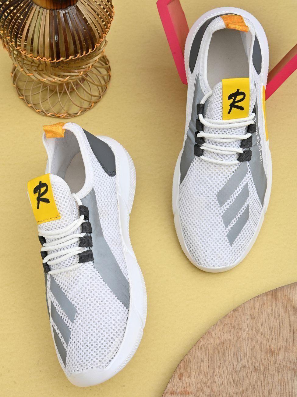 Men's Daily Wear White Casual Shoes