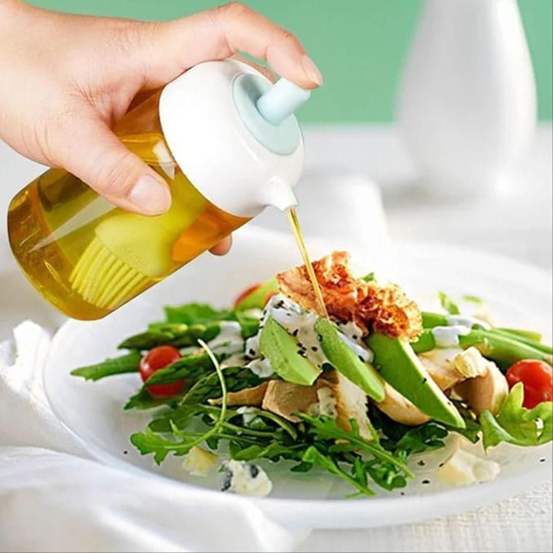 Plastic 2 In 1 Oil Dispenser - 250 ml 🛢️