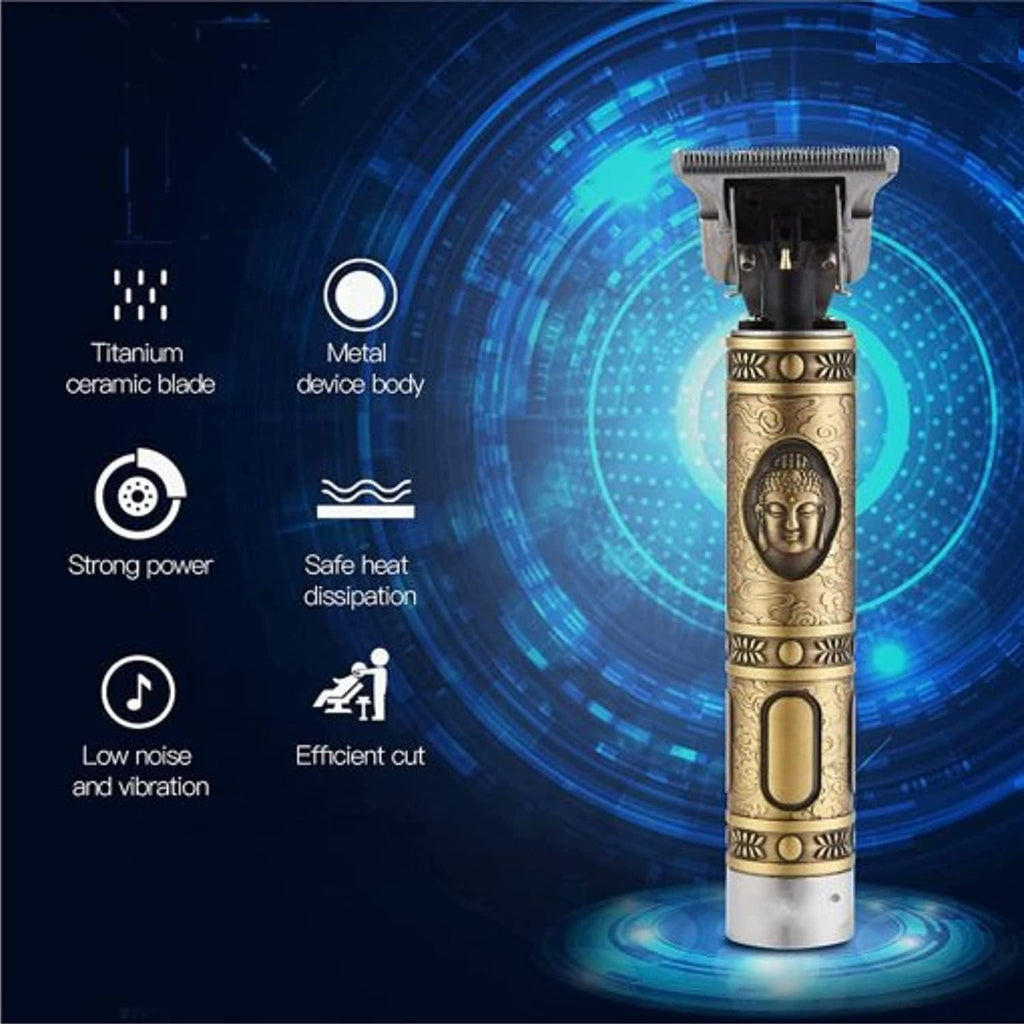 Hair Trimmer For Men Buddha Style Trimmer - Professional Hair Clipper(Golden)