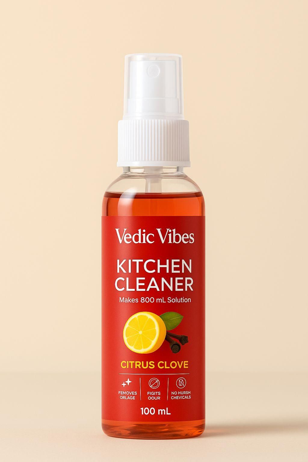 Multipurpose Kitchen Cleaner Spray – Pack of 2 🍳
