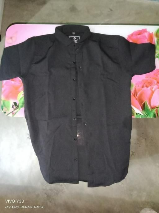 Men's Ice Silk Quick-Drying Shirt Black 🧊🖤